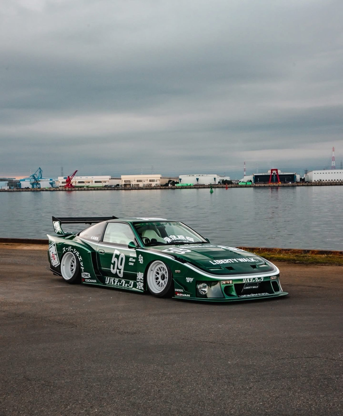 Nissan 180SX – bodykit widebody LB-Super Silhouette FRP Liberty Walk – zdjęcie 6
