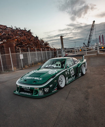 Nissan 180SX – bodykit widebody LB-Super Silhouette FRP Liberty Walk – zdjęcie 9