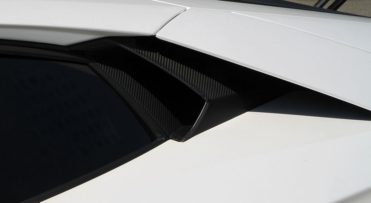 NOVITEC Wloty powietrza przy szybach bocznych carbon – Lamborghini Aventador – zdjęcie 2