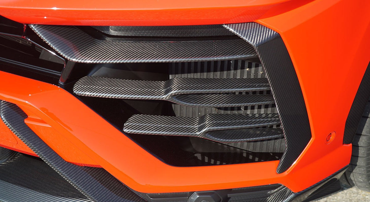 NOVITEC Nakładki przedniego zderzaka (4 elementy) carbon – Lamborghini Urus – zdjęcie 2