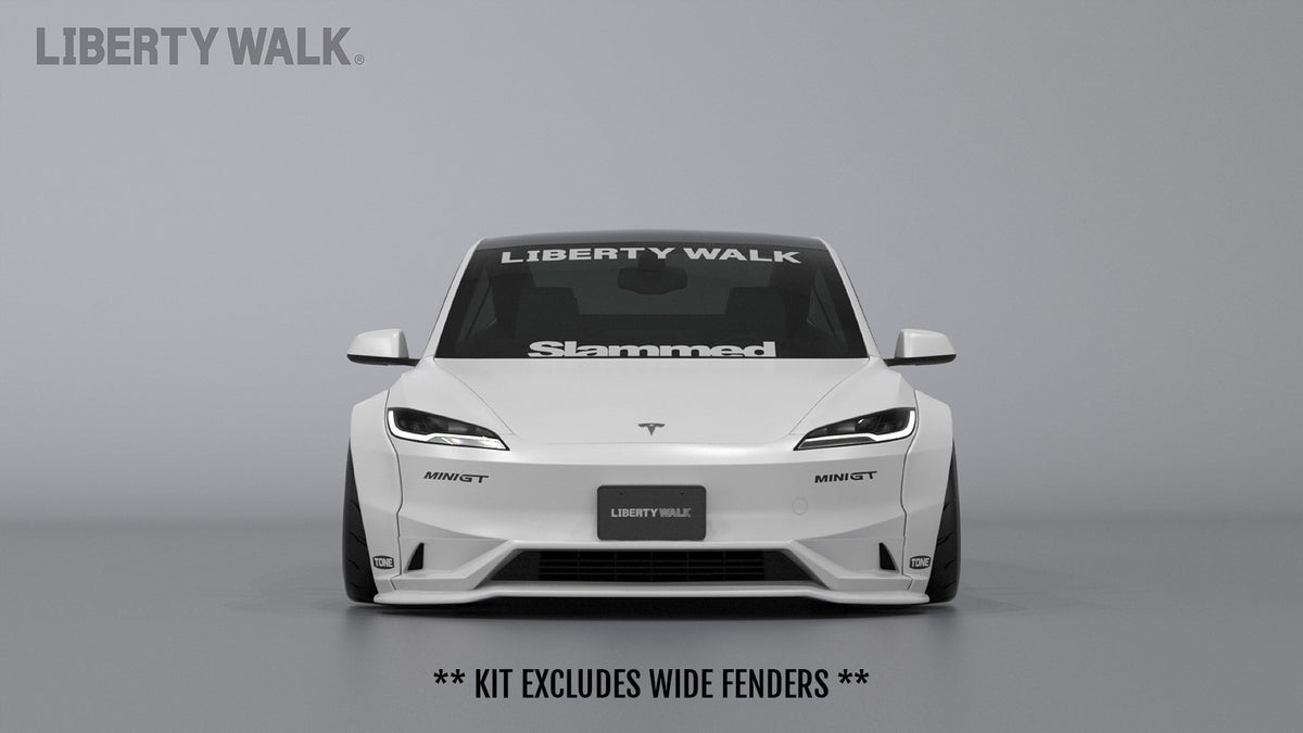Tesla Model 3 – bodykit widebody LB-Performance FRP Liberty Walk – zdjęcie 3