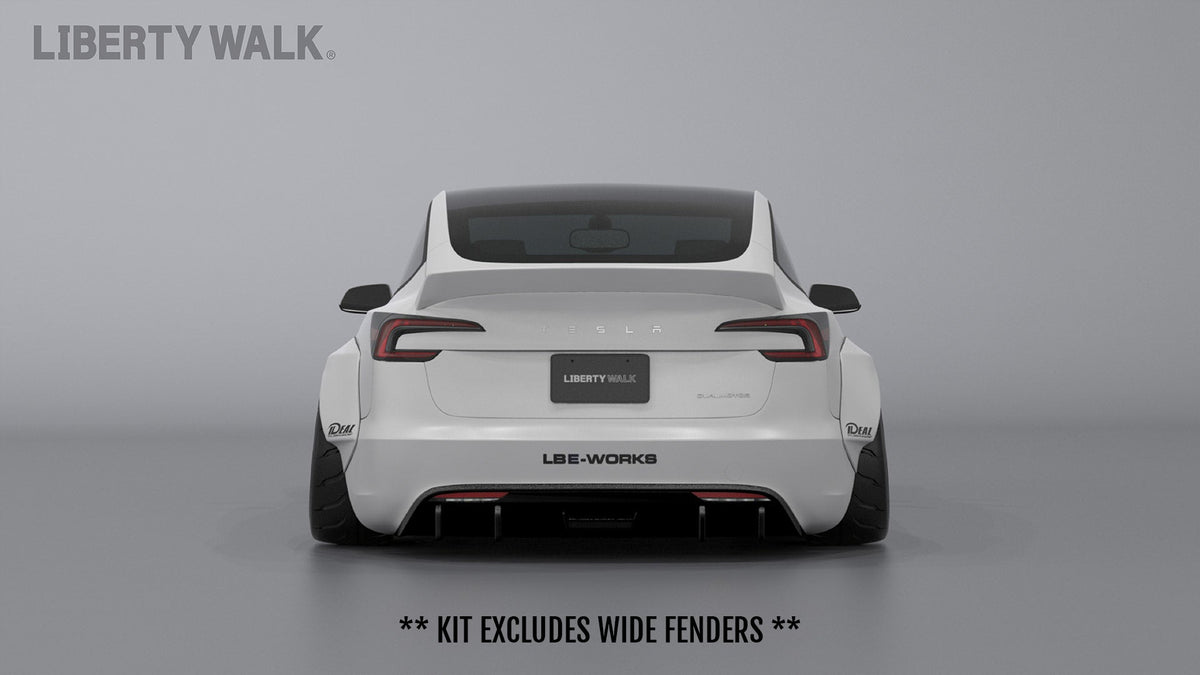Tesla Model 3 – bodykit widebody LB-Performance FRP Liberty Walk – zdjęcie 7