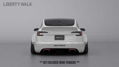 Tesla Model 3 – bodykit widebody LB-Performance FRP Liberty Walk – zdjęcie 7