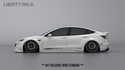 Tesla Model 3 – bodykit widebody LB-Performance FRP Liberty Walk – zdjęcie 2
