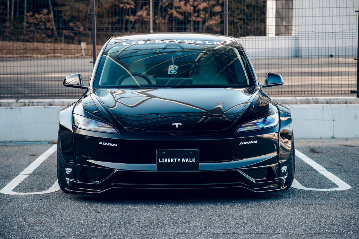 Tesla Model 3 – bodykit widebody LB-E-WORKS FRP Liberty Walk – zdjęcie 21