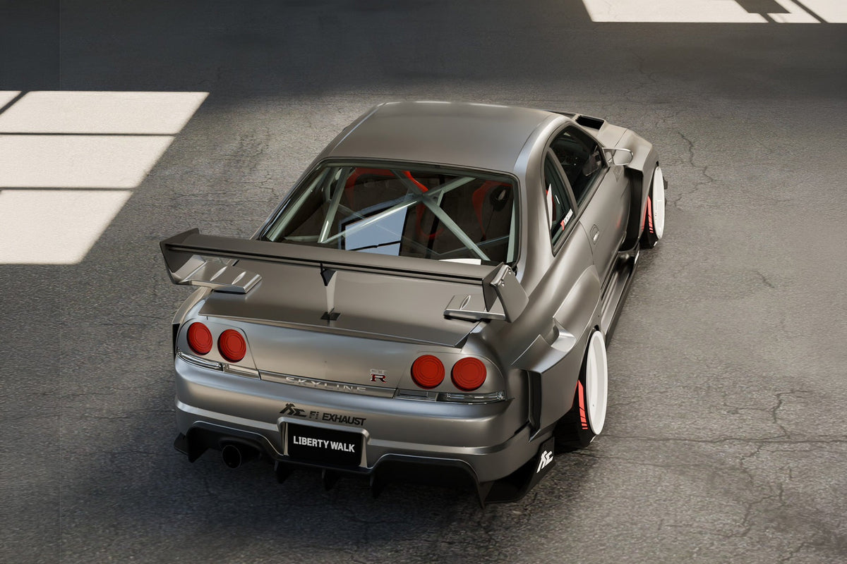Nissan Skyline GT-R R33 – bodykit widebody LB-Silhouette WORKS Liberty Walk – zdjęcie 2