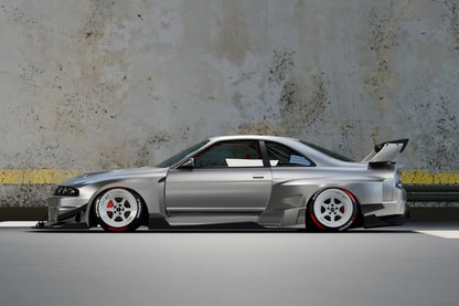 Nissan Skyline GT-R R33 – bodykit widebody LB-Silhouette WORKS Liberty Walk – zdjęcie 3