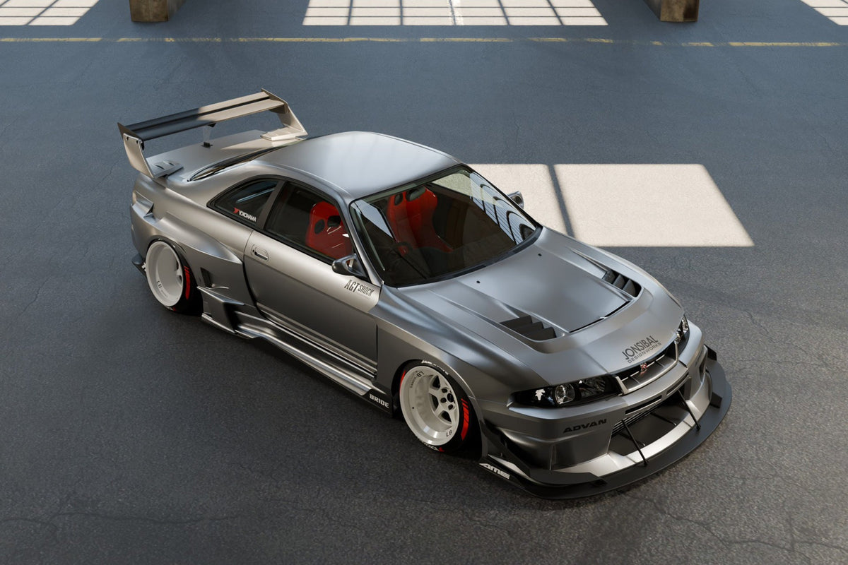 Nissan Skyline GT-R R33 – bodykit widebody LB-Silhouette WORKS Liberty Walk – zdjęcie 1