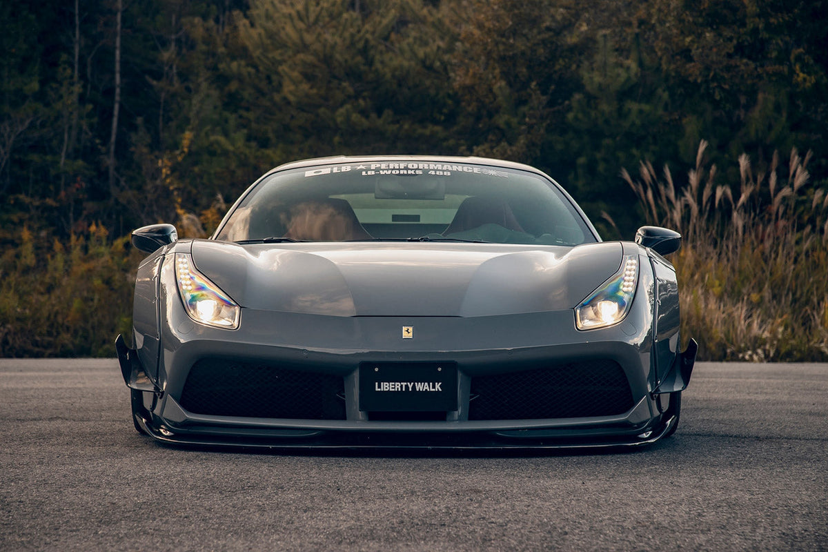 Ferrari 488 – bodykit widebody LB-WORKS FRP Liberty Walk – zdjęcie 3