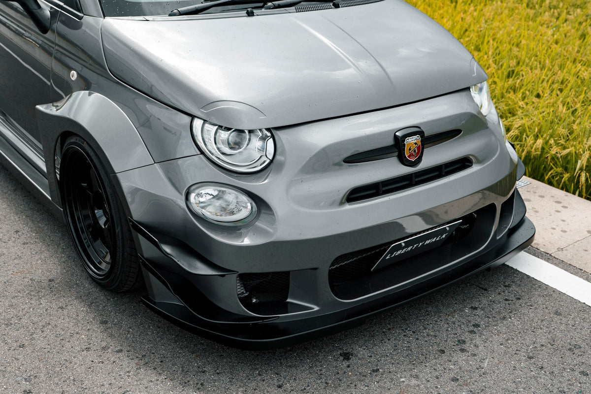Abarth 595 – bodykit widebody LB-WORKS FRP Liberty Walk – zdjęcie 7