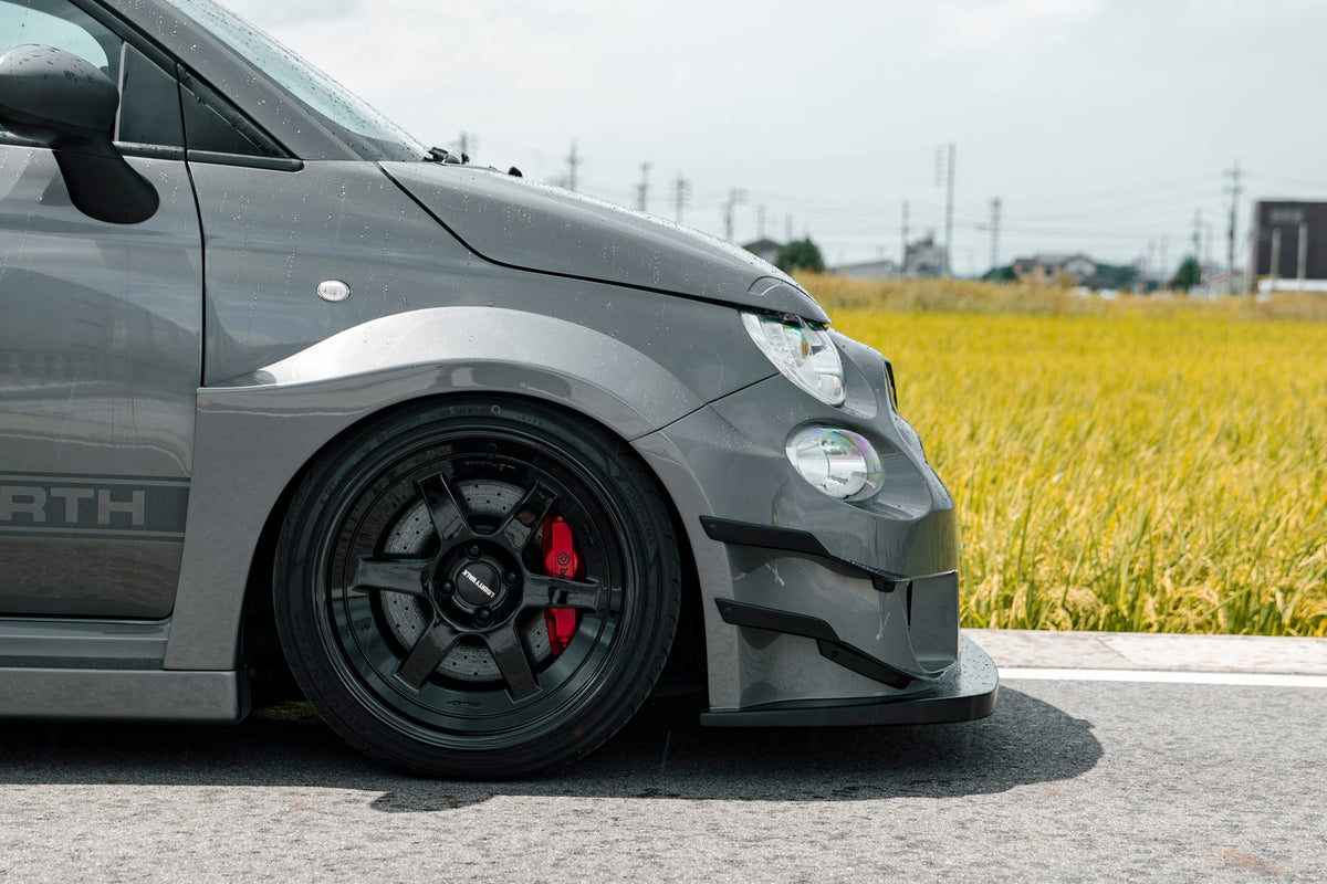 Abarth 595 – bodykit widebody LB-WORKS FRP Liberty Walk – zdjęcie 11