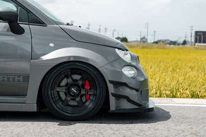 Abarth 595 – bodykit widebody LB-WORKS FRP Liberty Walk – zdjęcie 11