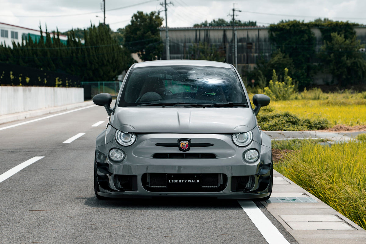 Abarth 595 – bodykit widebody LB-WORKS FRP Liberty Walk – zdjęcie 3