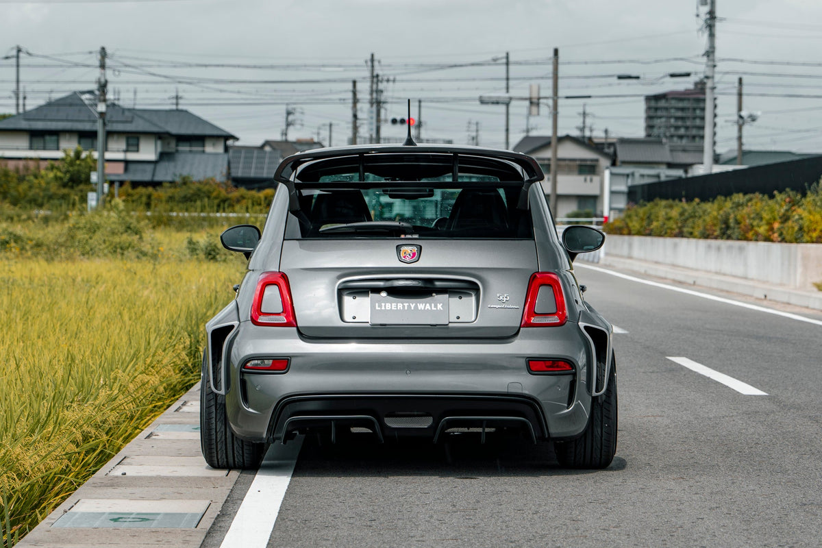 Abarth 595 – bodykit widebody LB-WORKS FRP Liberty Walk – zdjęcie 5