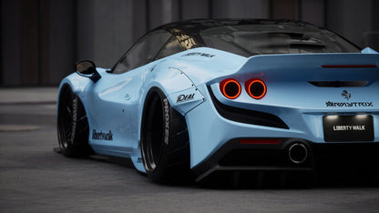 Ferrari F8 Tributo – bodykit widebody LB-WORKS V2 FRP Liberty Walk – zdjęcie 4