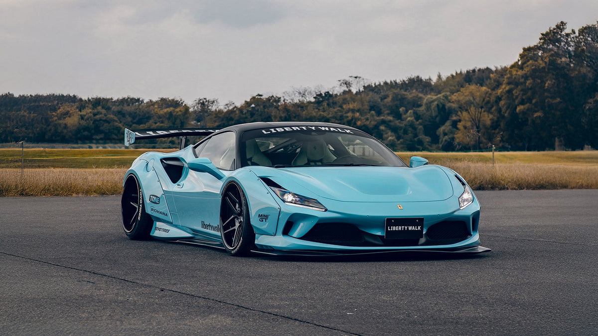 Ferrari F8 Tributo – bodykit widebody LB-WORKS V1 FRP Liberty Walk – zdjęcie 3