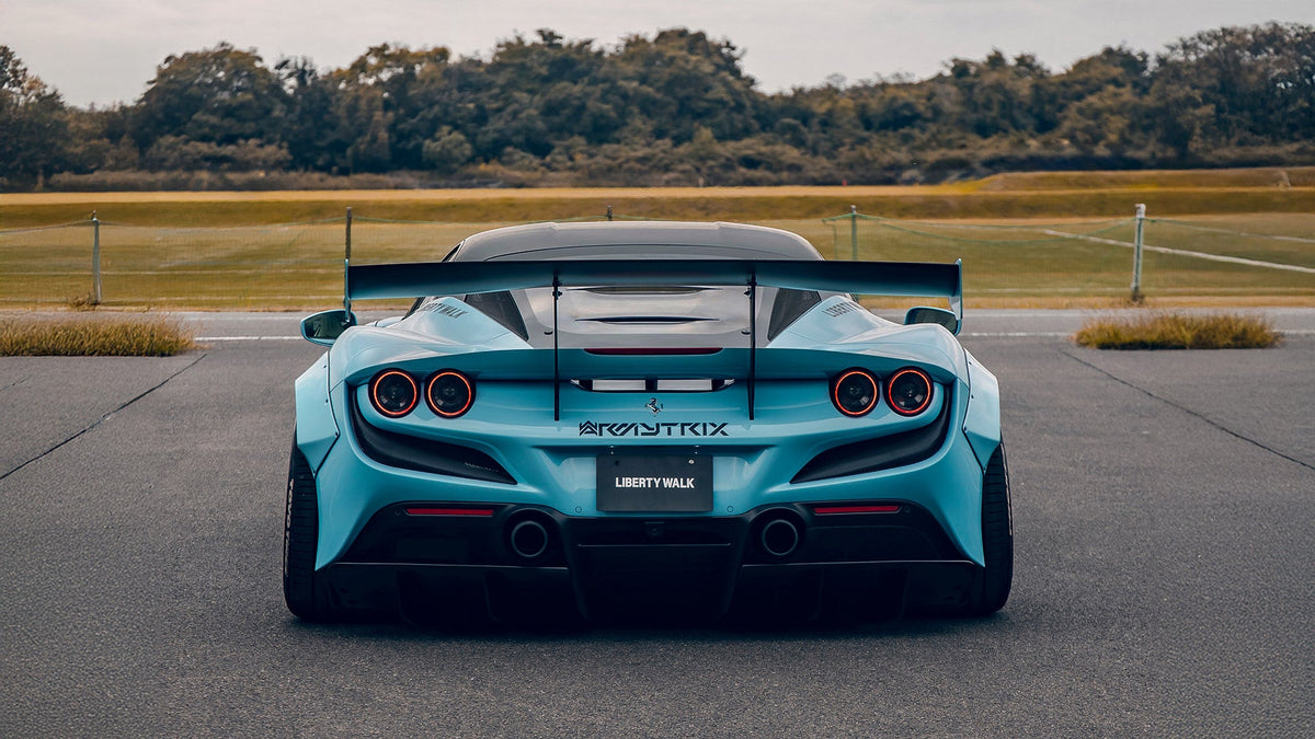 Ferrari F8 Tributo – bodykit widebody LB-WORKS V1 FRP Liberty Walk – zdjęcie 4