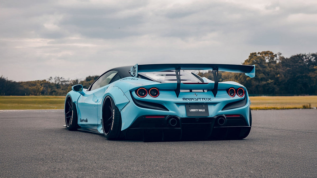Ferrari F8 Tributo – bodykit widebody LB-WORKS V1 FRP Liberty Walk – zdjęcie 5