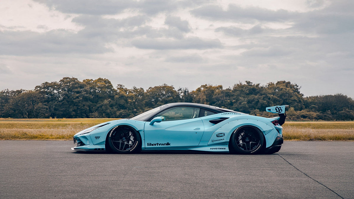 Ferrari F8 Tributo – bodykit widebody LB-WORKS V1 FRP Liberty Walk – zdjęcie 6