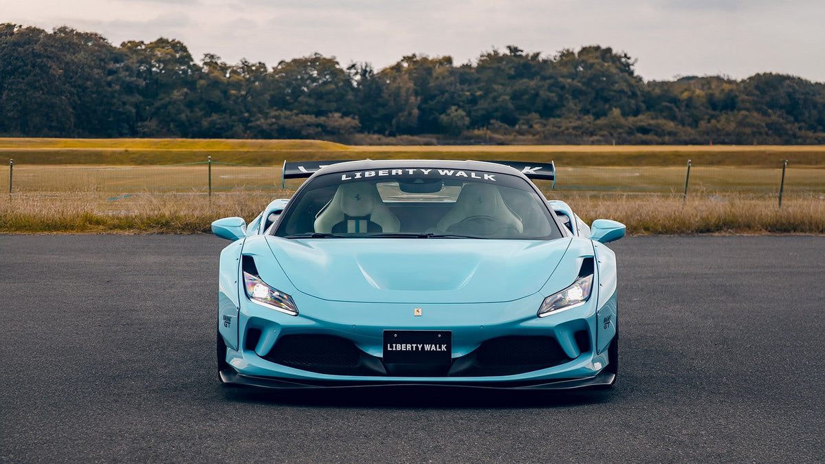 Ferrari F8 Tributo – bodykit widebody LB-WORKS V1 FRP Liberty Walk – zdjęcie 7