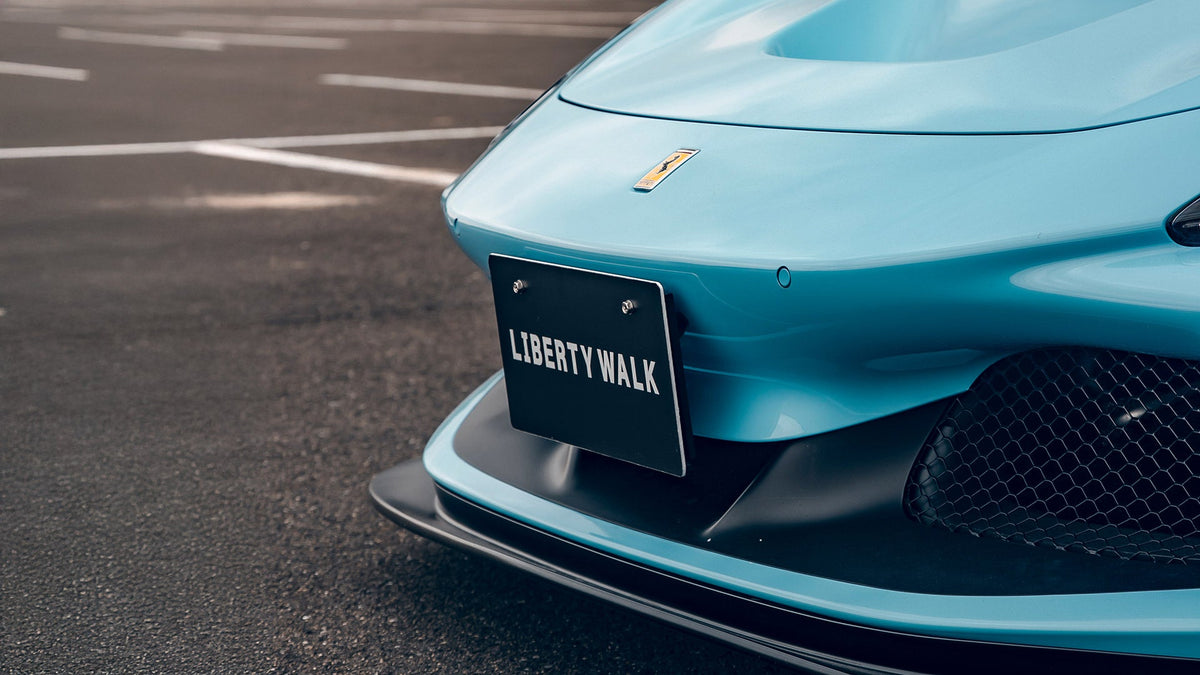Ferrari F8 Tributo – bodykit widebody LB-WORKS V1 FRP Liberty Walk – zdjęcie 9