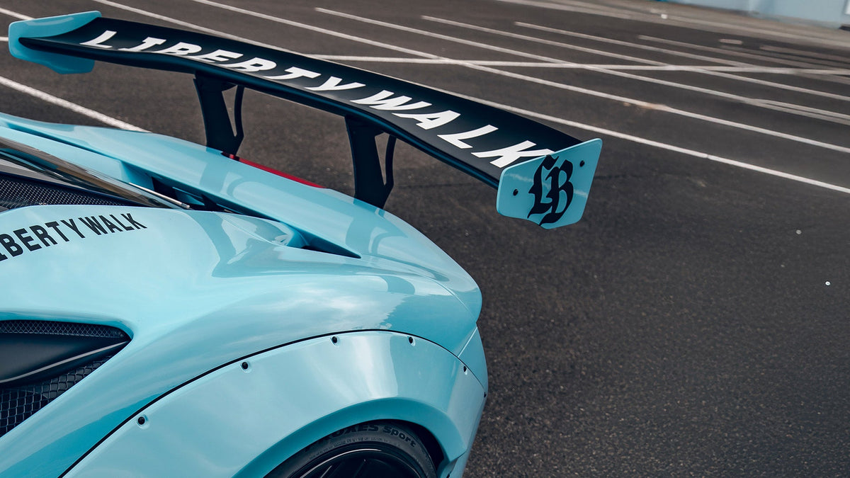 Ferrari F8 Tributo – bodykit widebody LB-WORKS V1 FRP Liberty Walk – zdjęcie 11