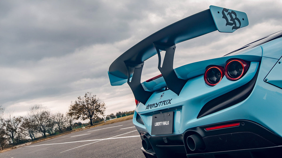 Ferrari F8 Tributo – bodykit widebody LB-WORKS V1 FRP Liberty Walk – zdjęcie 14