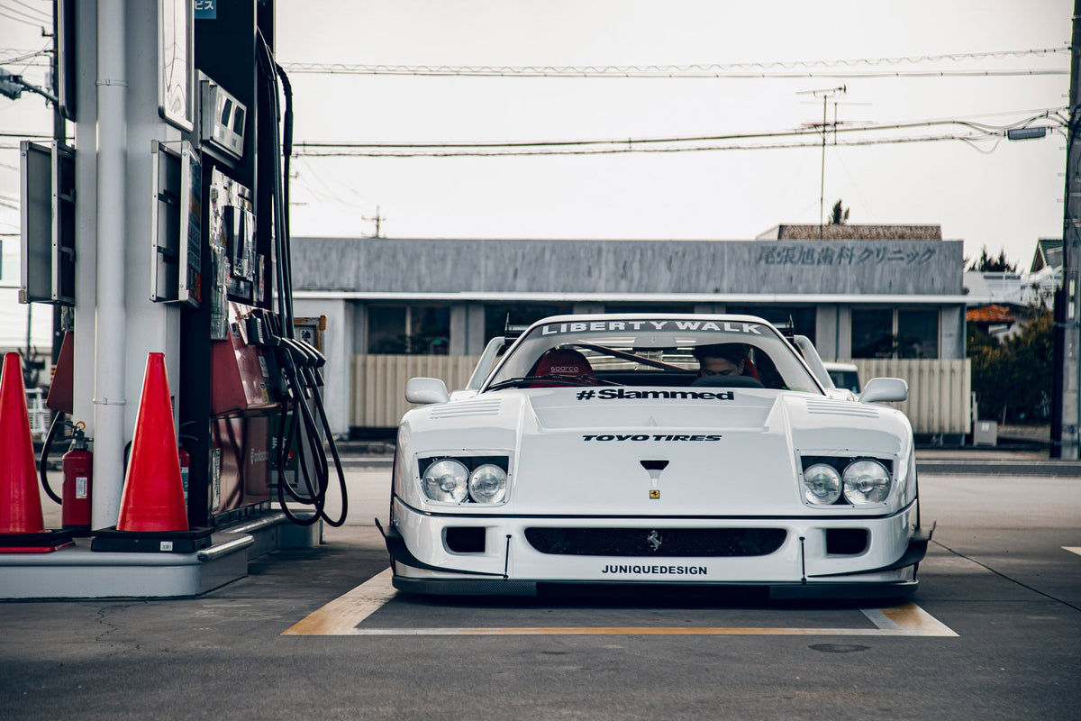 Ferrari F40 – bodykit widebody LB-WORKS FRP Liberty Walk – zdjęcie 5