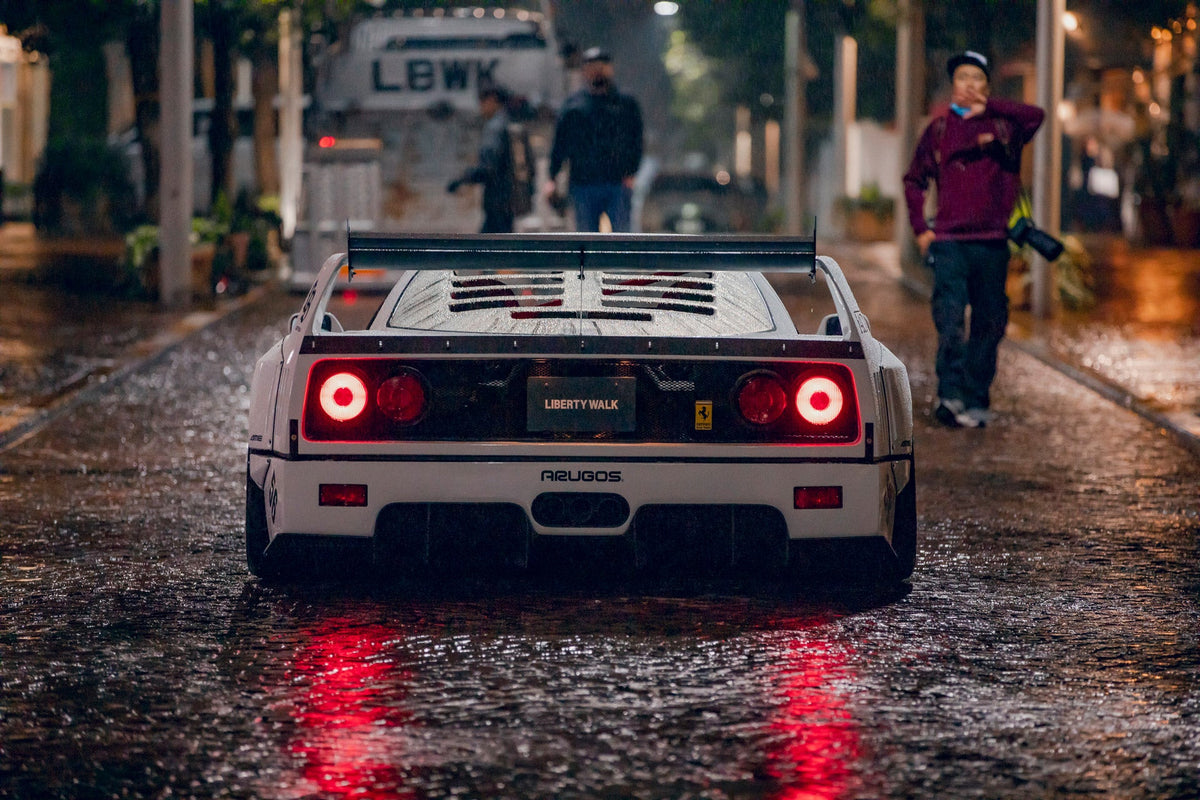 Ferrari F40 – bodykit widebody LB-WORKS carbon Liberty Walk – zdjęcie 10