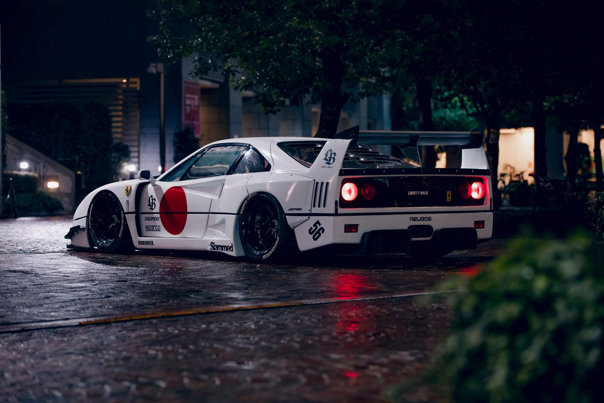 Ferrari F40 – bodykit widebody LB-WORKS carbon Liberty Walk – zdjęcie 11
