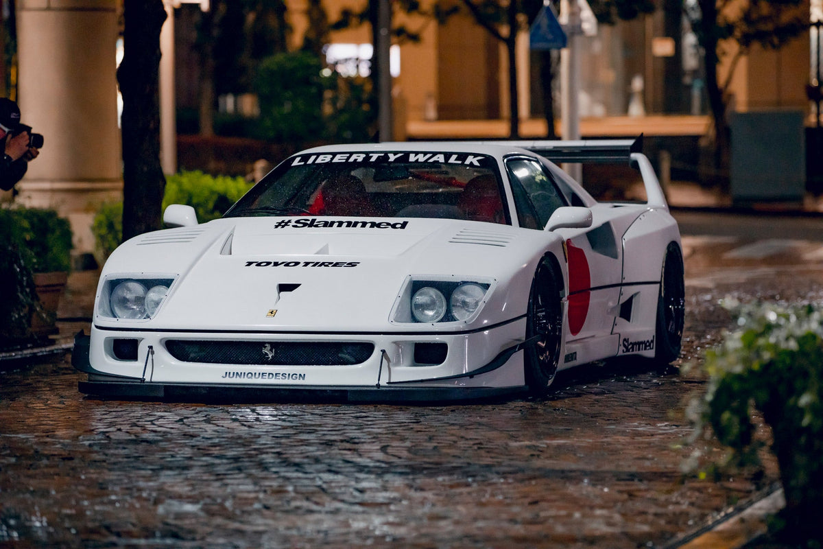 Ferrari F40 – bodykit widebody LB-WORKS carbon Liberty Walk – zdjęcie 12