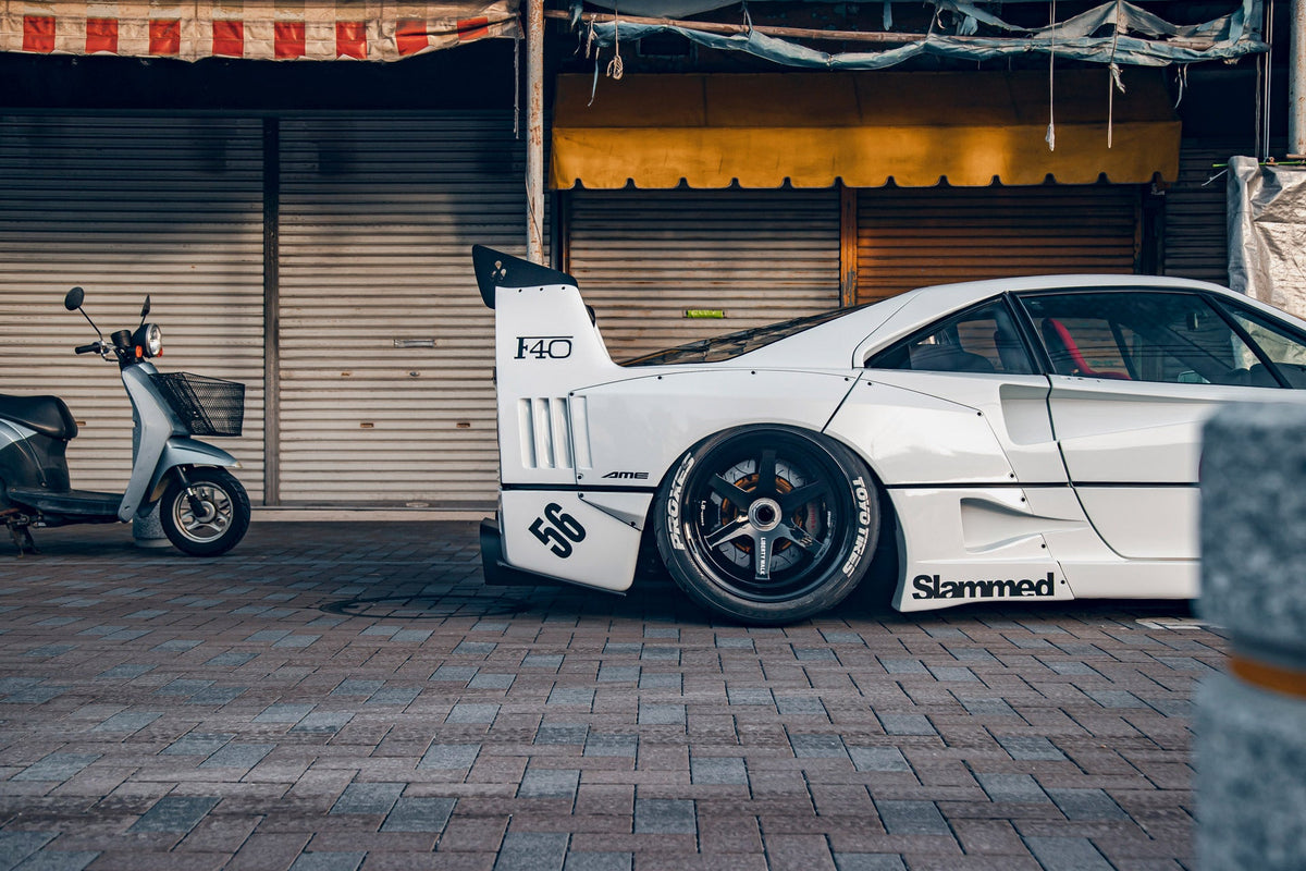 Ferrari F40 – bodykit widebody LB-WORKS carbon Liberty Walk – zdjęcie 15