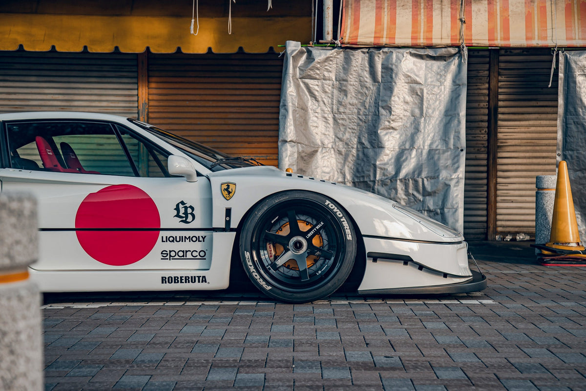 Ferrari F40 – bodykit widebody LB-WORKS FRP Liberty Walk – zdjęcie 10