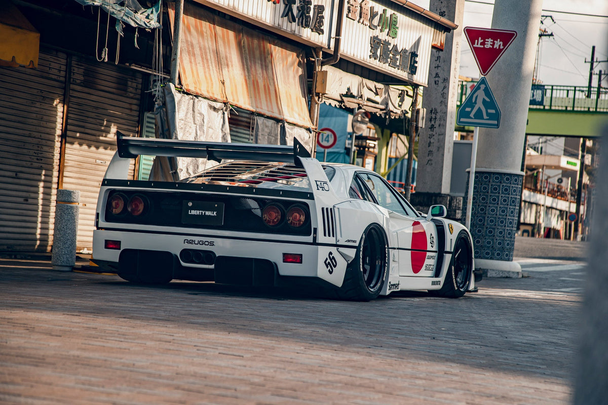 Ferrari F40 – bodykit widebody LB-WORKS FRP Liberty Walk – zdjęcie 12