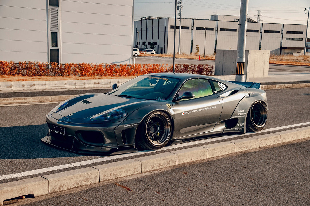 Ferrari 360 Modena – bodykit widebody LB-WORKS V2 FRP Liberty Walk – zdjęcie 4