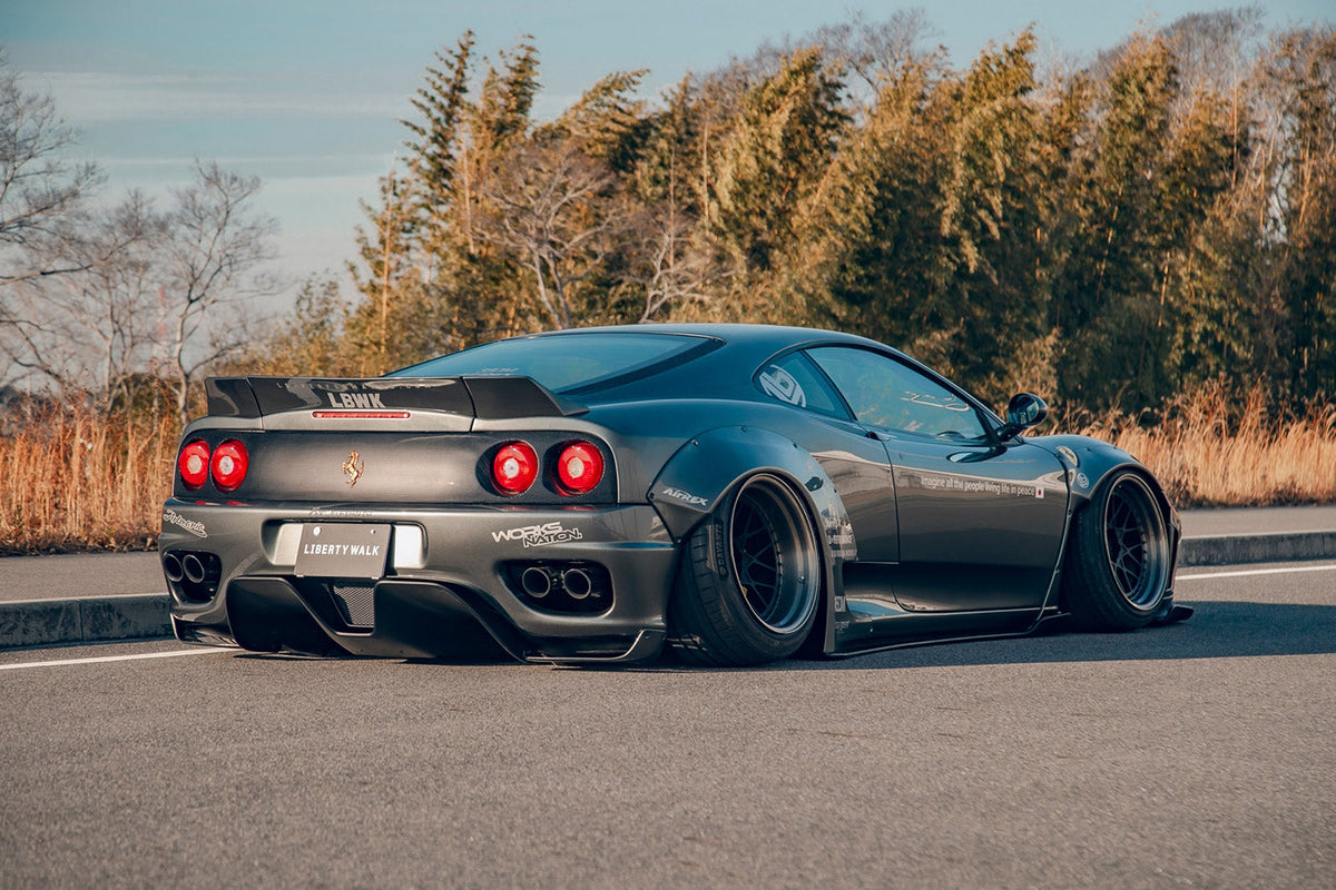 Ferrari 360 Modena – bodykit widebody LB-WORKS V2 FRP Liberty Walk – zdjęcie 2