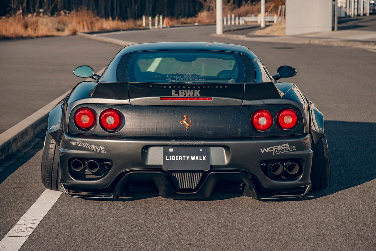Ferrari 360 Modena – bodykit widebody LB-WORKS V2 FRP Liberty Walk – zdjęcie 5