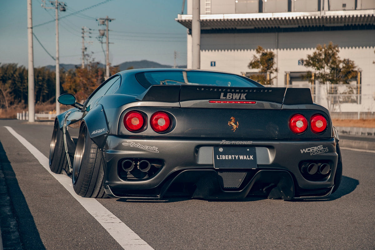 Ferrari 360 Modena – bodykit widebody LB-WORKS V2 FRP Liberty Walk – zdjęcie 9