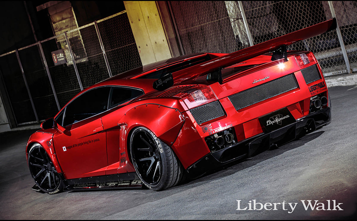 Lamborghini Gallardo – bodykit widebody LB-WORKS V2 FRP Liberty Walk – zdjęcie 9