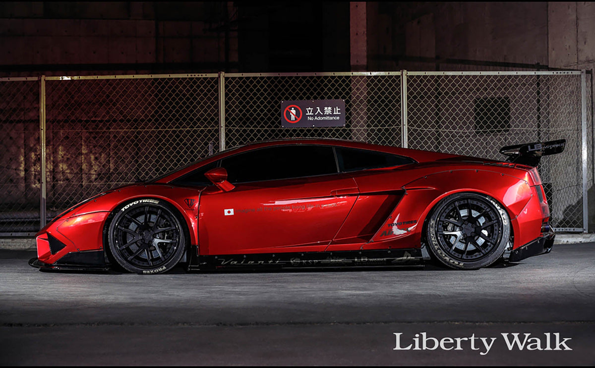 Lamborghini Gallardo – bodykit widebody LB-WORKS V2 FRP Liberty Walk – zdjęcie 10