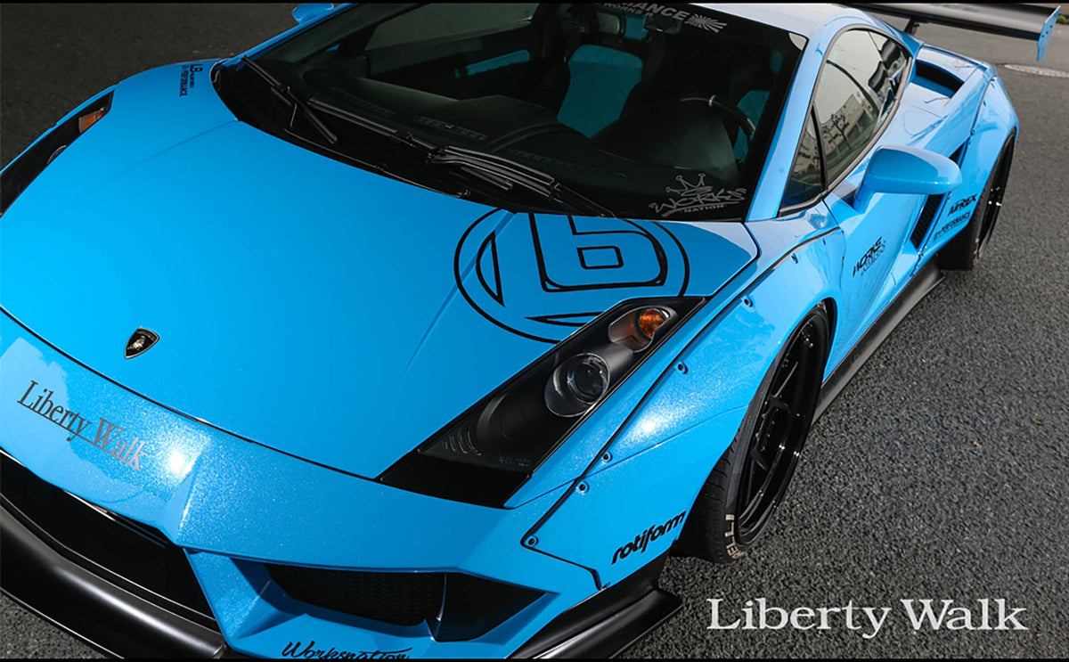 Lamborghini Gallardo – bodykit widebody LB-WORKS V2 FRP Liberty Walk – zdjęcie 8