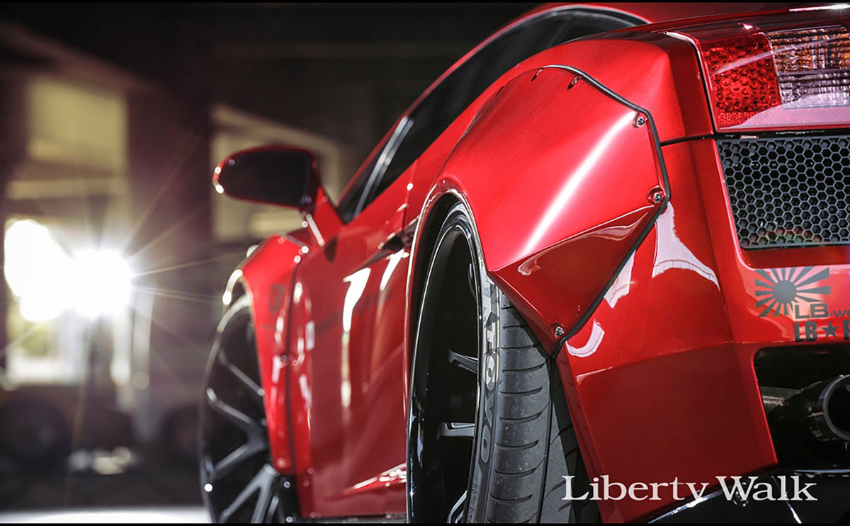 Lamborghini Gallardo – bodykit widebody LB-WORKS V2 FRP Liberty Walk – zdjęcie 11