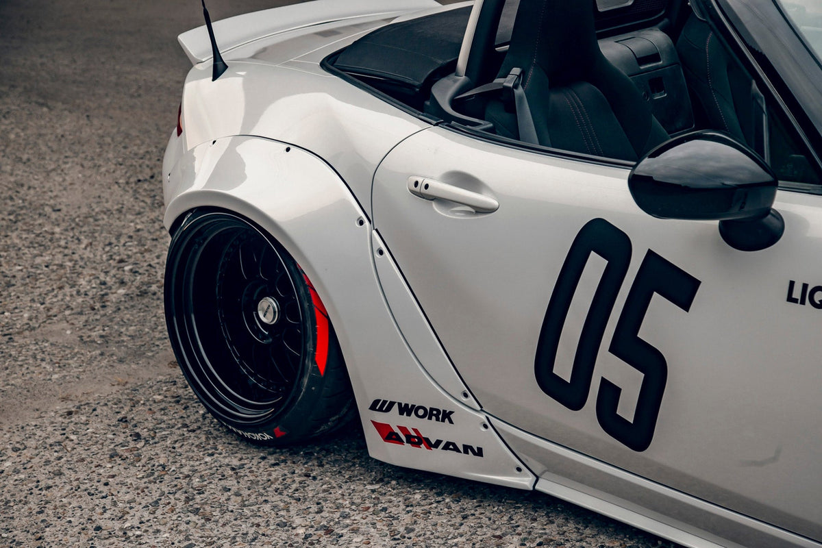Mazda MX-5 ND – bodykit widebody LB-WORKS V2 FRP Liberty Walk – zdjęcie 3
