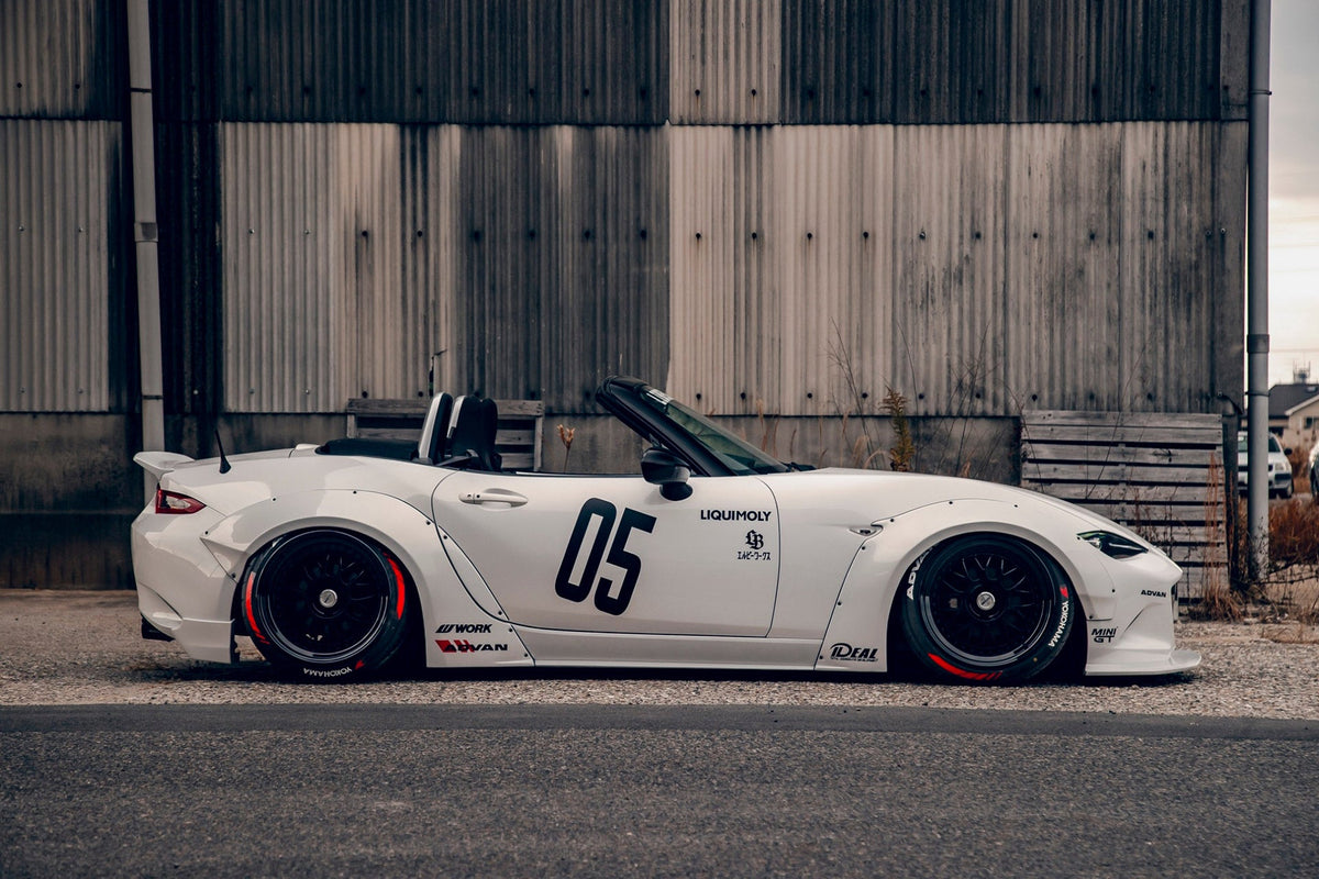 Mazda MX-5 ND – bodykit widebody LB-WORKS V2 FRP Liberty Walk – zdjęcie 2
