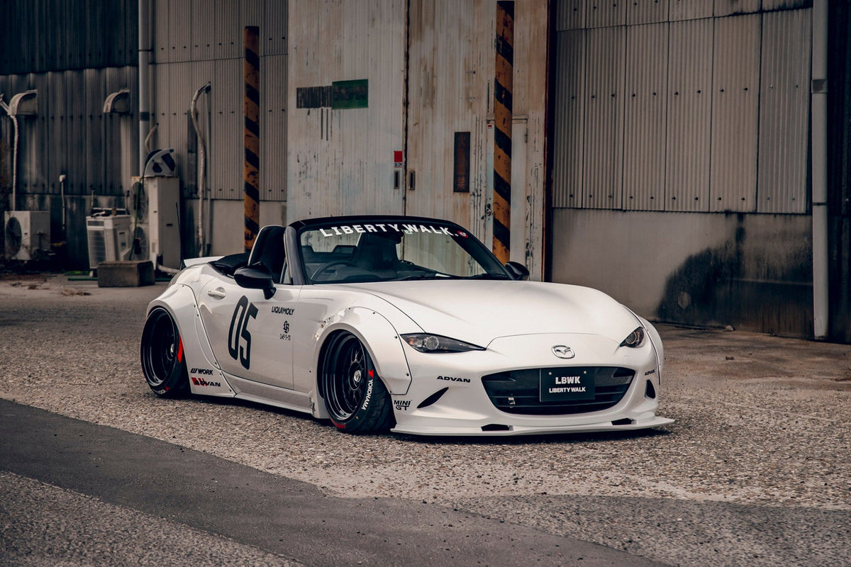 Mazda MX-5 ND – bodykit widebody LB-WORKS V2 carbon Liberty Walk – zdjęcie 13