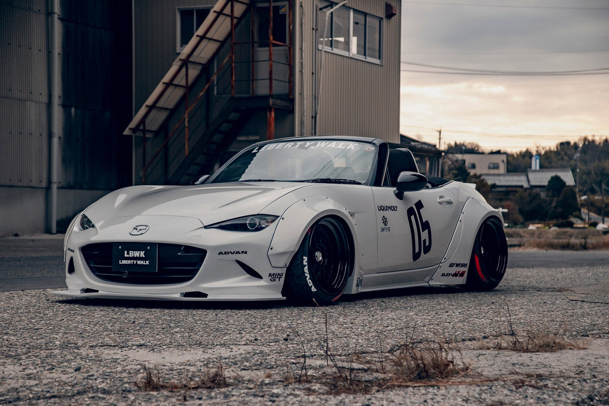 Mazda MX-5 ND – bodykit widebody LB-WORKS V2 carbon Liberty Walk – zdjęcie 3