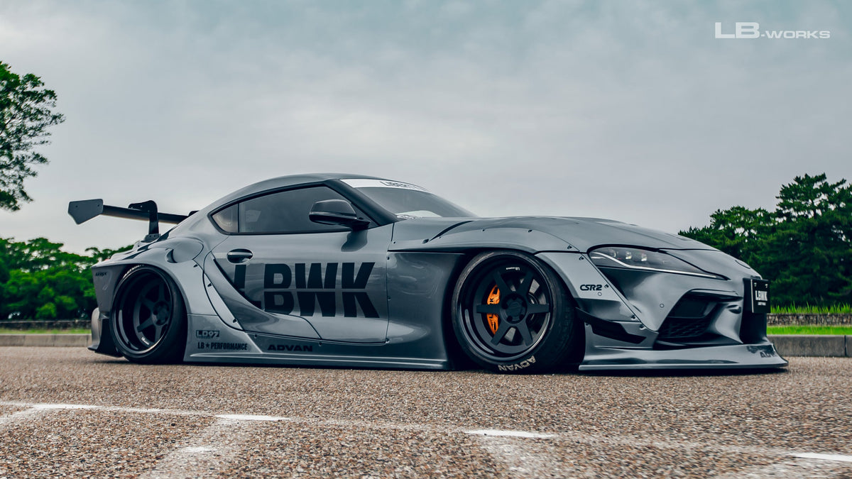 Toyota GR Supra A90 – bodykit widebody LB-WORKS V1 FRP Liberty Walk – zdjęcie 2