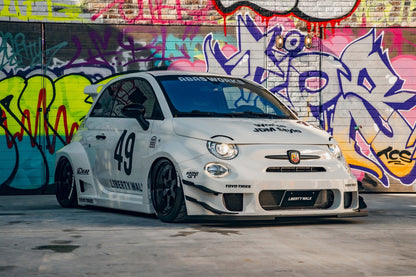 Abarth 595 – bodykit widebody LB-WORKS FRP Liberty Walk – zdjęcie 16