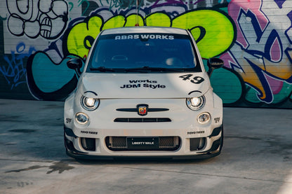 Abarth 595 – bodykit widebody LB-WORKS carbon Liberty Walk – zdjęcie 4
