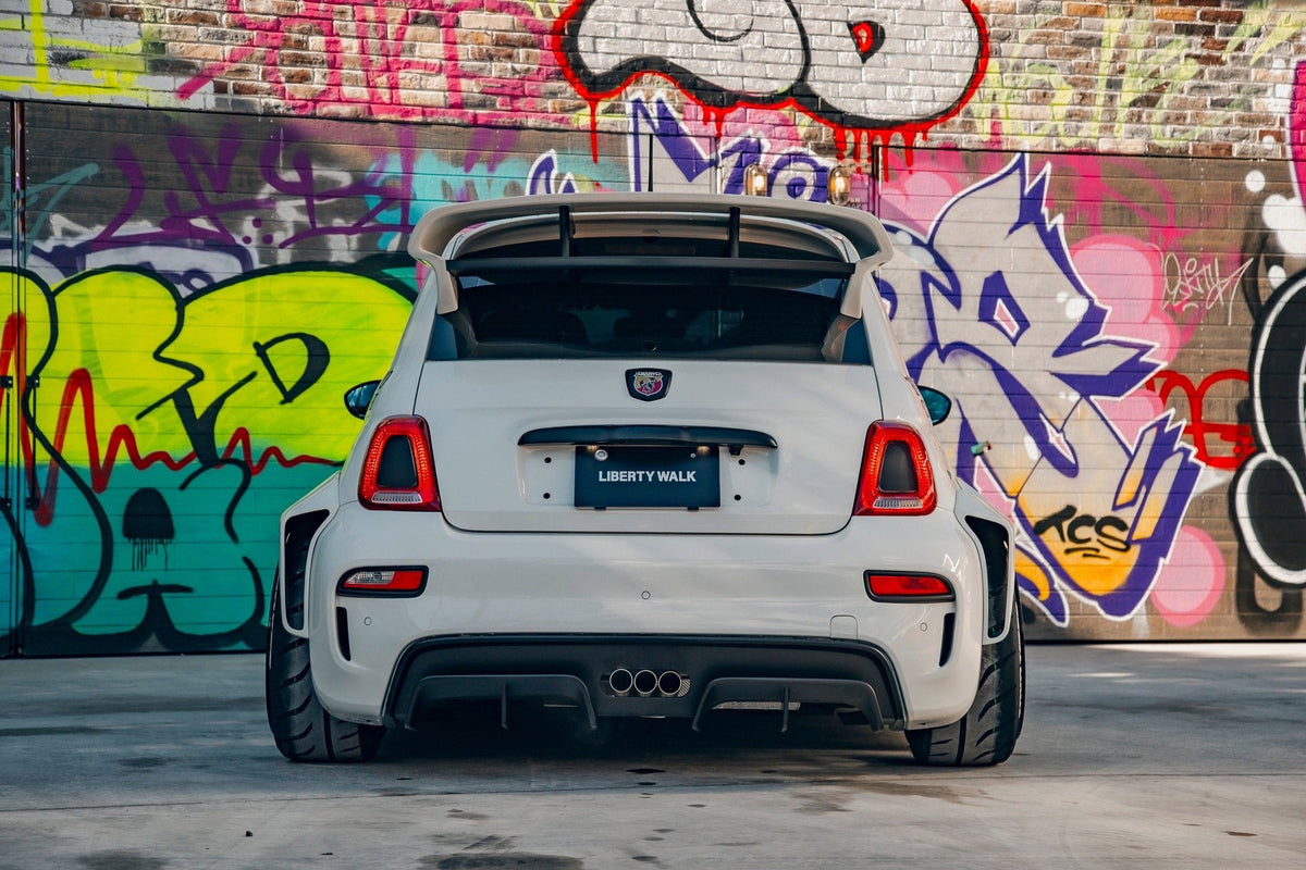 Abarth 595 – bodykit widebody LB-WORKS FRP Liberty Walk – zdjęcie 13